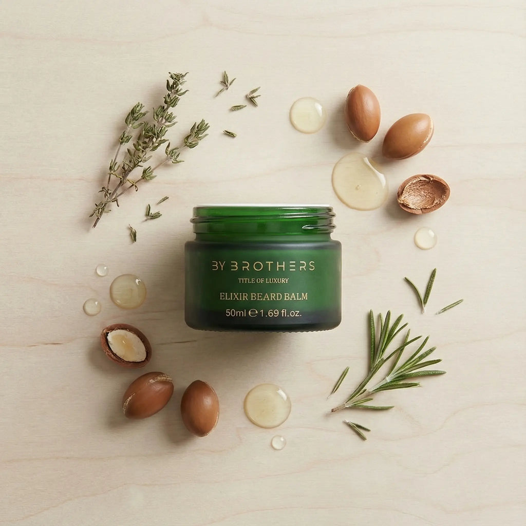 Beard Kit | Beard Oil, Balm & Brush for Fuller Beard