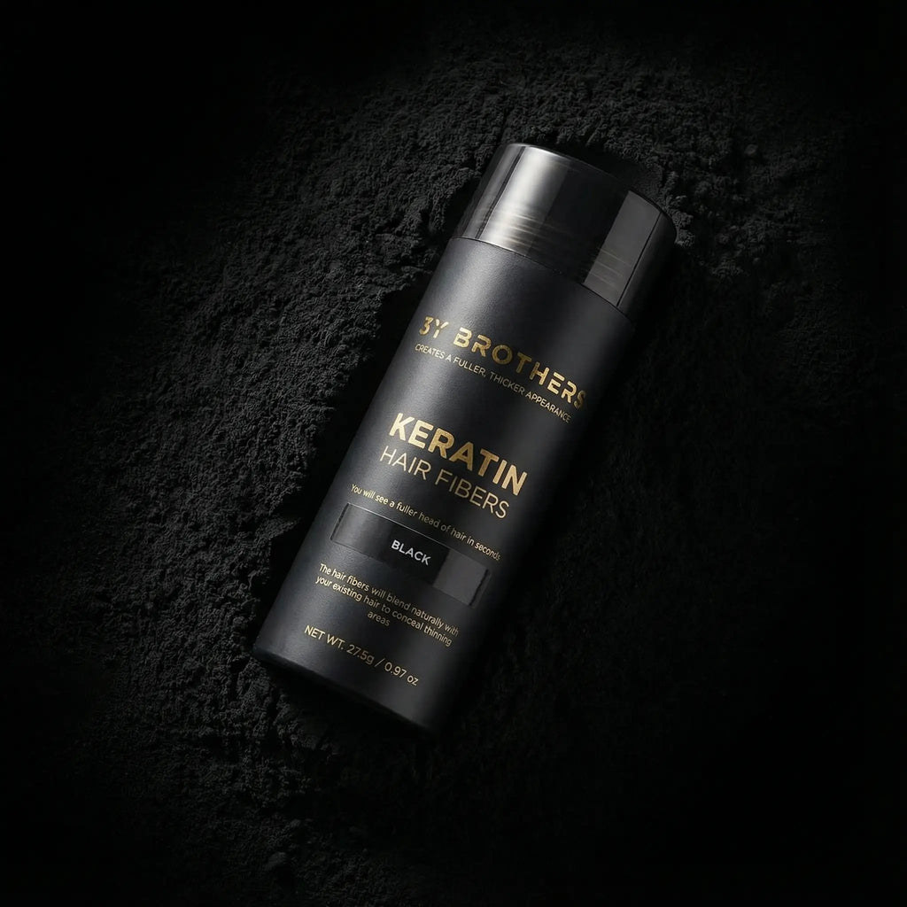 KERATIN HAIR FIBERS black