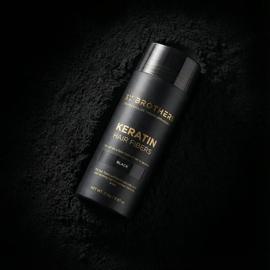 KERATIN HAIR FIBERS black