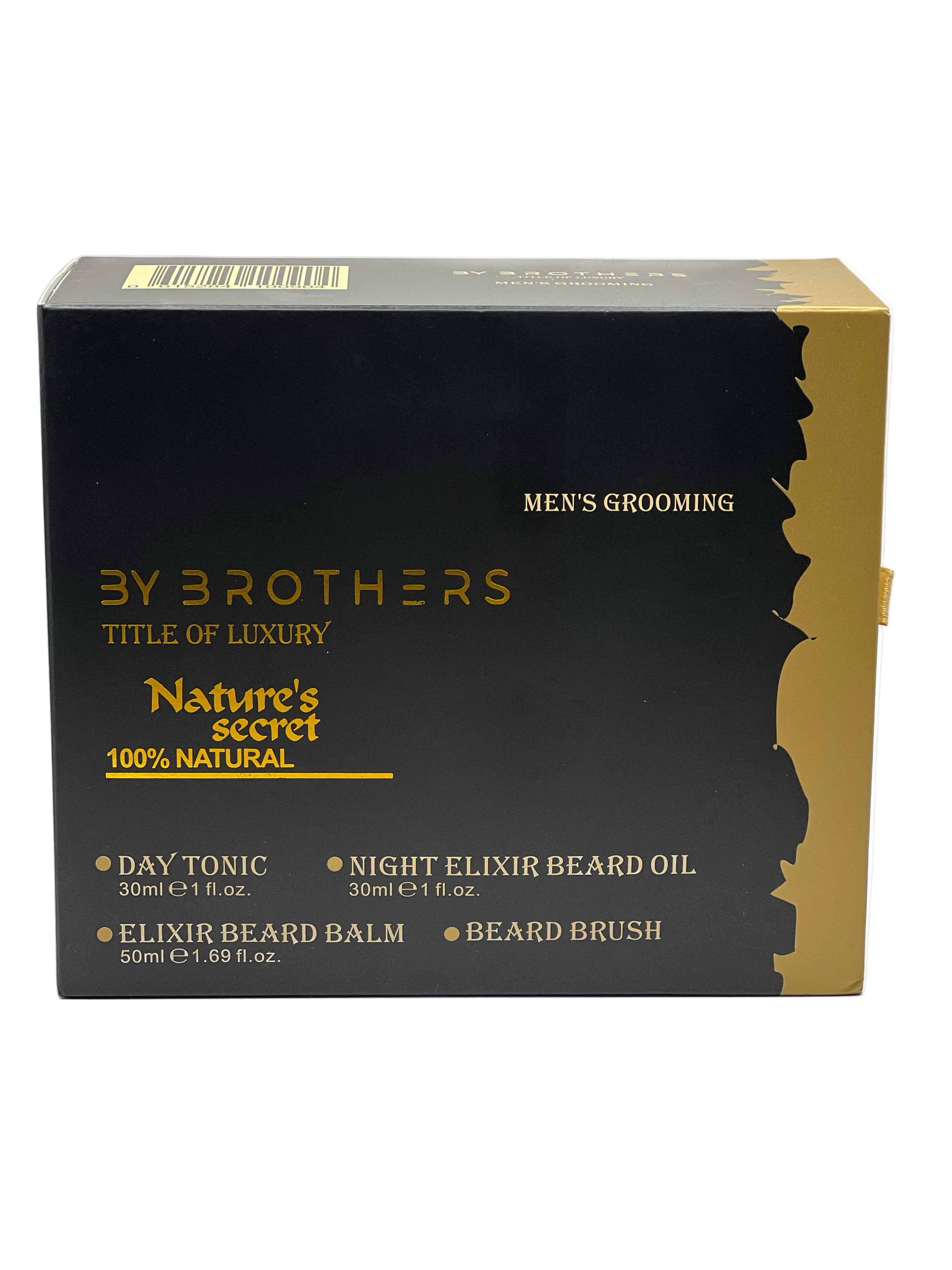 BY BROTHERS Beard Kit | Beard Oil, Balm & Brush for Fuller Beard